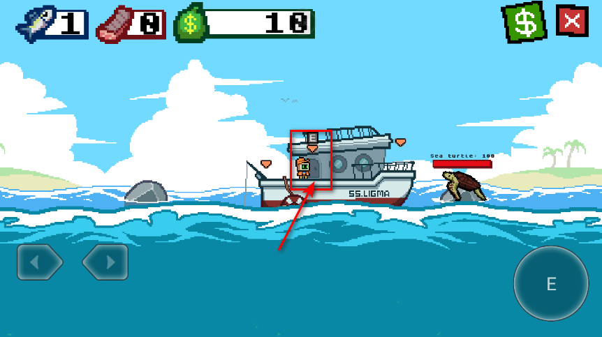 海上餐厅刮鱼鳞厨房界面