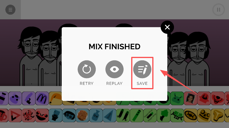 节奏盒子Pop Rise模组保存界面