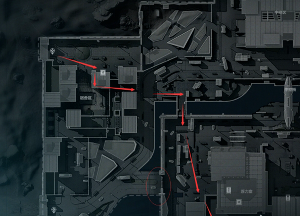 三角洲行动航天基地宿舍楼出生点怎么跑刀图三 三角洲行动航天基地宿舍楼出生点怎么跑刀图三