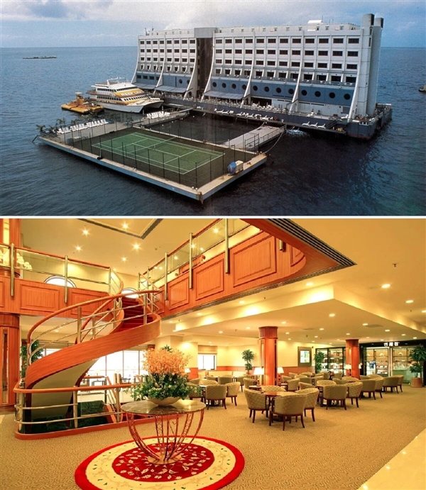 世界上第一家水上酒店:在澳大利亚开业 最终却漂到了朝鲜