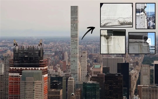建成仅10年!纽约425米“全球最高住宅”已严重开裂