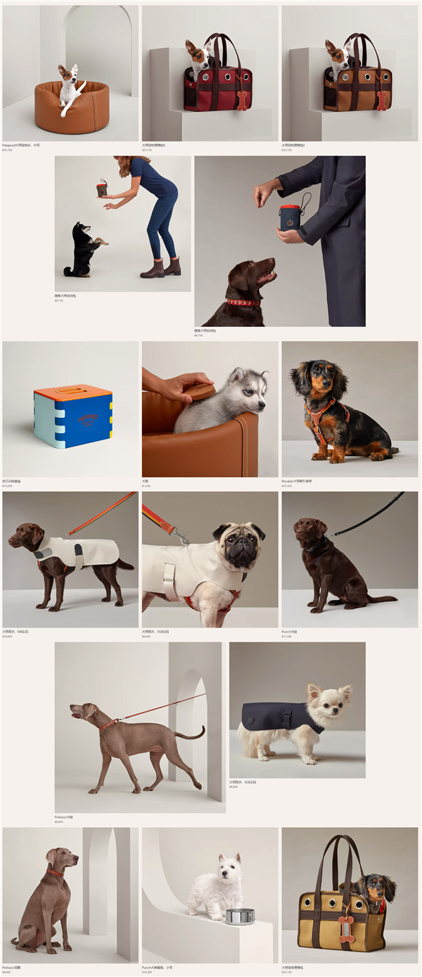 100%不锈钢、法国制造 爱马仕上架新款狗碗:售价超2万元