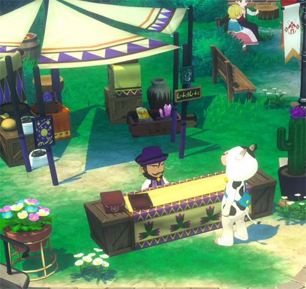 牧场物语风之繁华集市飞行石合成宝石获取