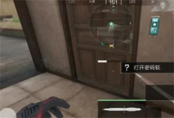 巴克什密码门特写