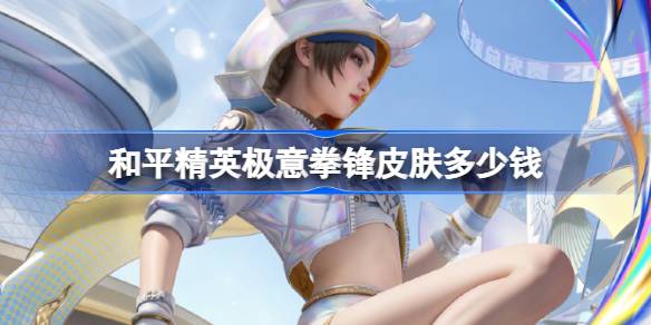 和平精英极意拳锋皮肤需要多少钱