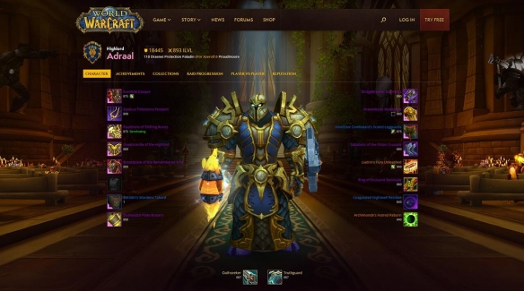 魔兽世界英雄榜官网入口