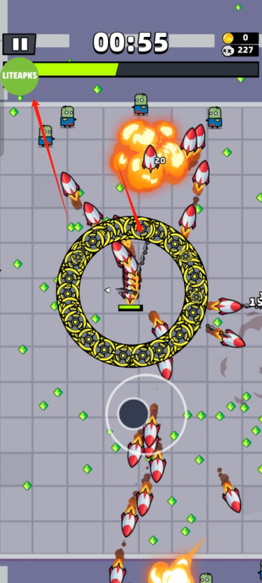 弹壳特攻队内置菜单设置界面