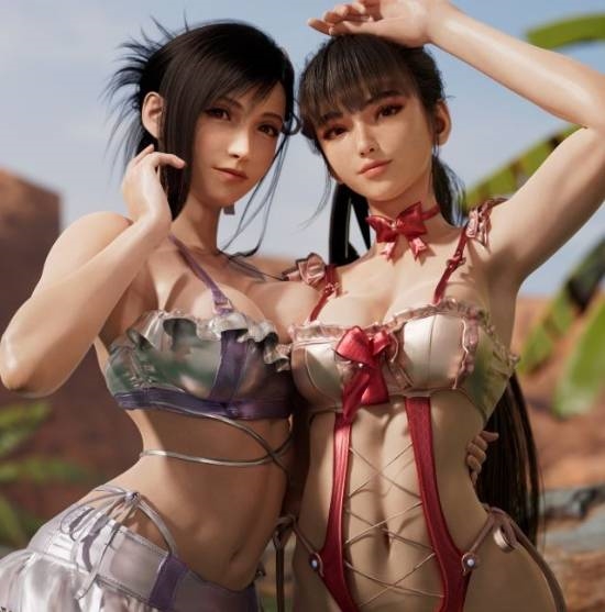 蒂法联动《尼尔》2B太性感！你还希望她穿谁的衣服