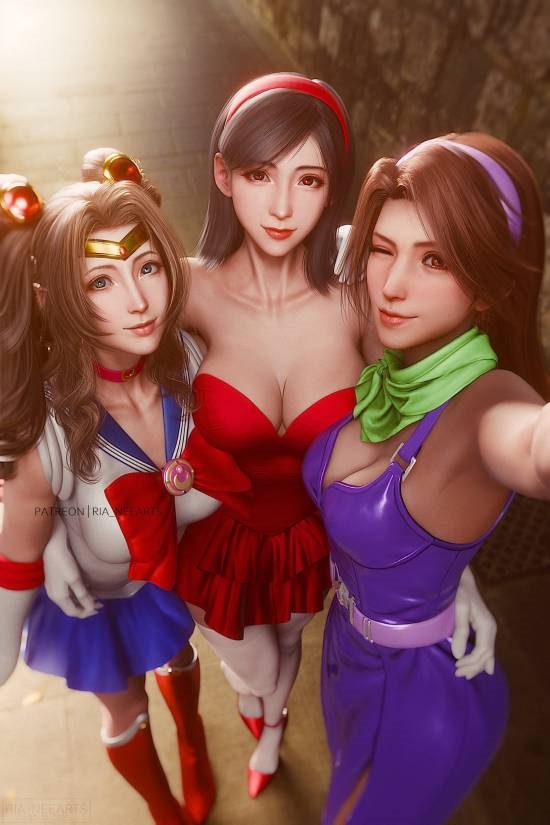 蒂法联动《尼尔》2B太性感！你还希望她穿谁的衣服