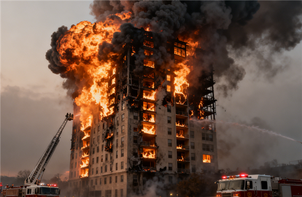 香港大埔火灾八方支援 高层起火往上跑还是往下跑:记住这些能救命!