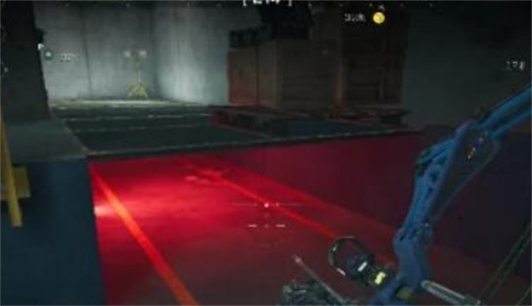 零号大坝密码门侧视图