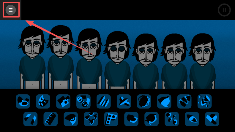 节奏盒子TGSdev模组菜单界面