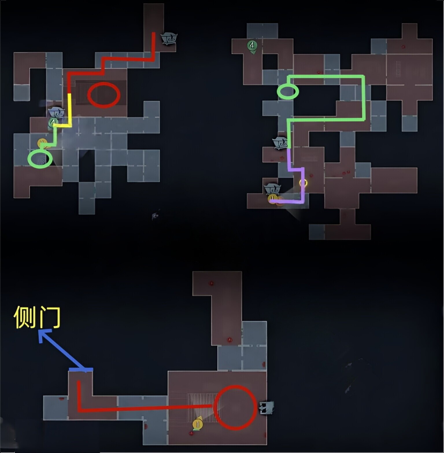 超自然行动组精绝古城困难┗型全地图小抄