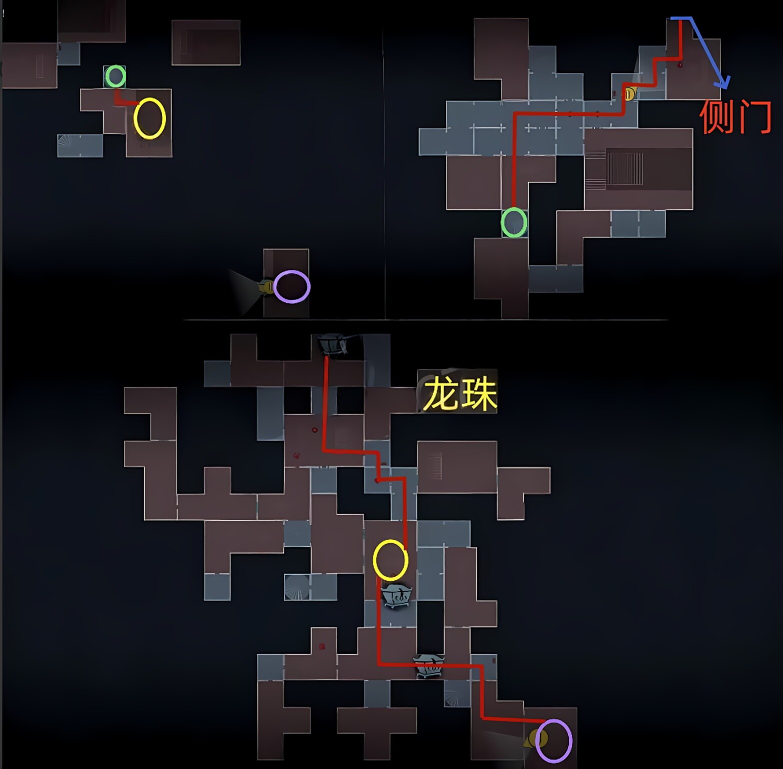 超自然行动组精绝古城困难┗型全地图小抄