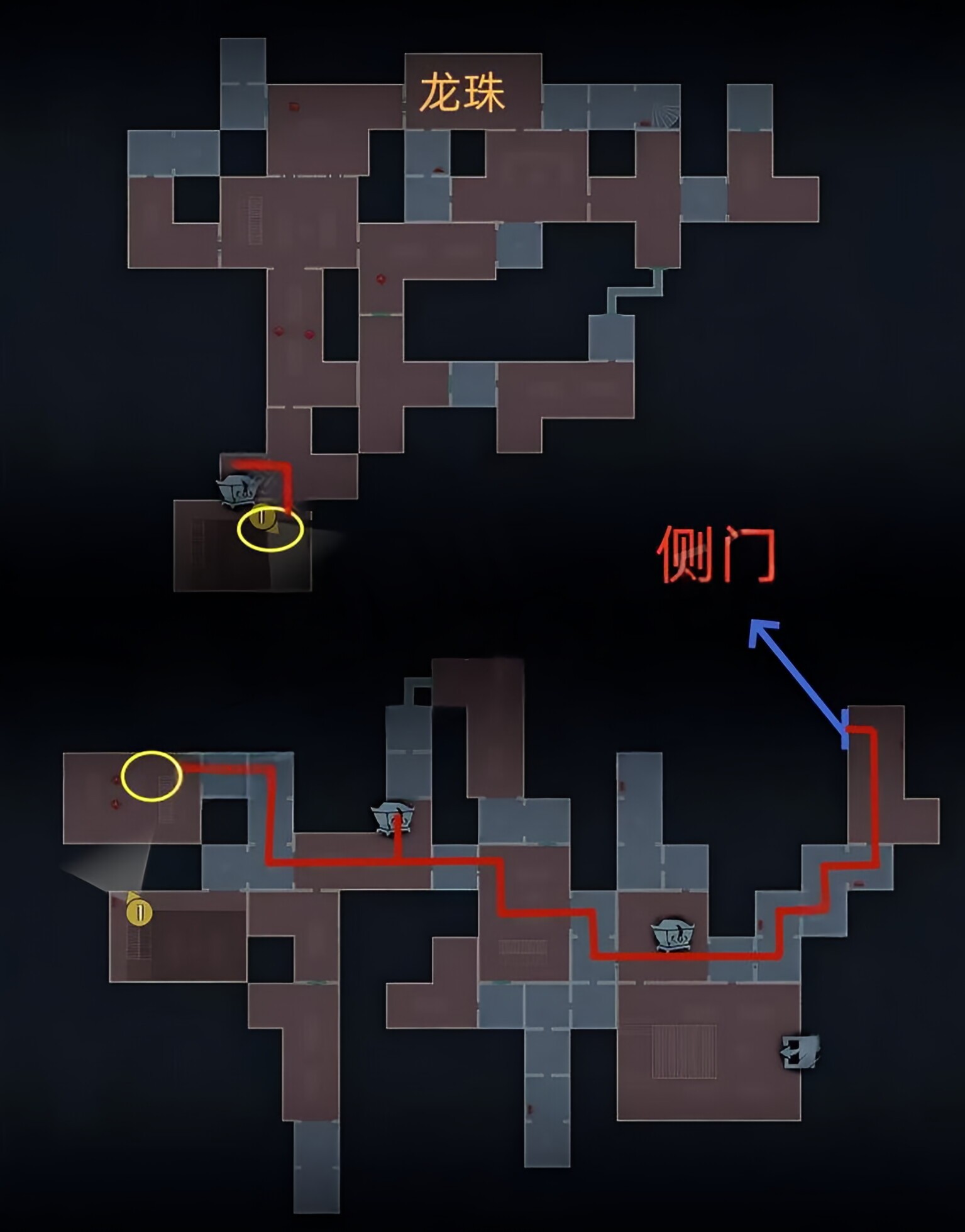 超自然行动组精绝古城困难┗型全地图小抄