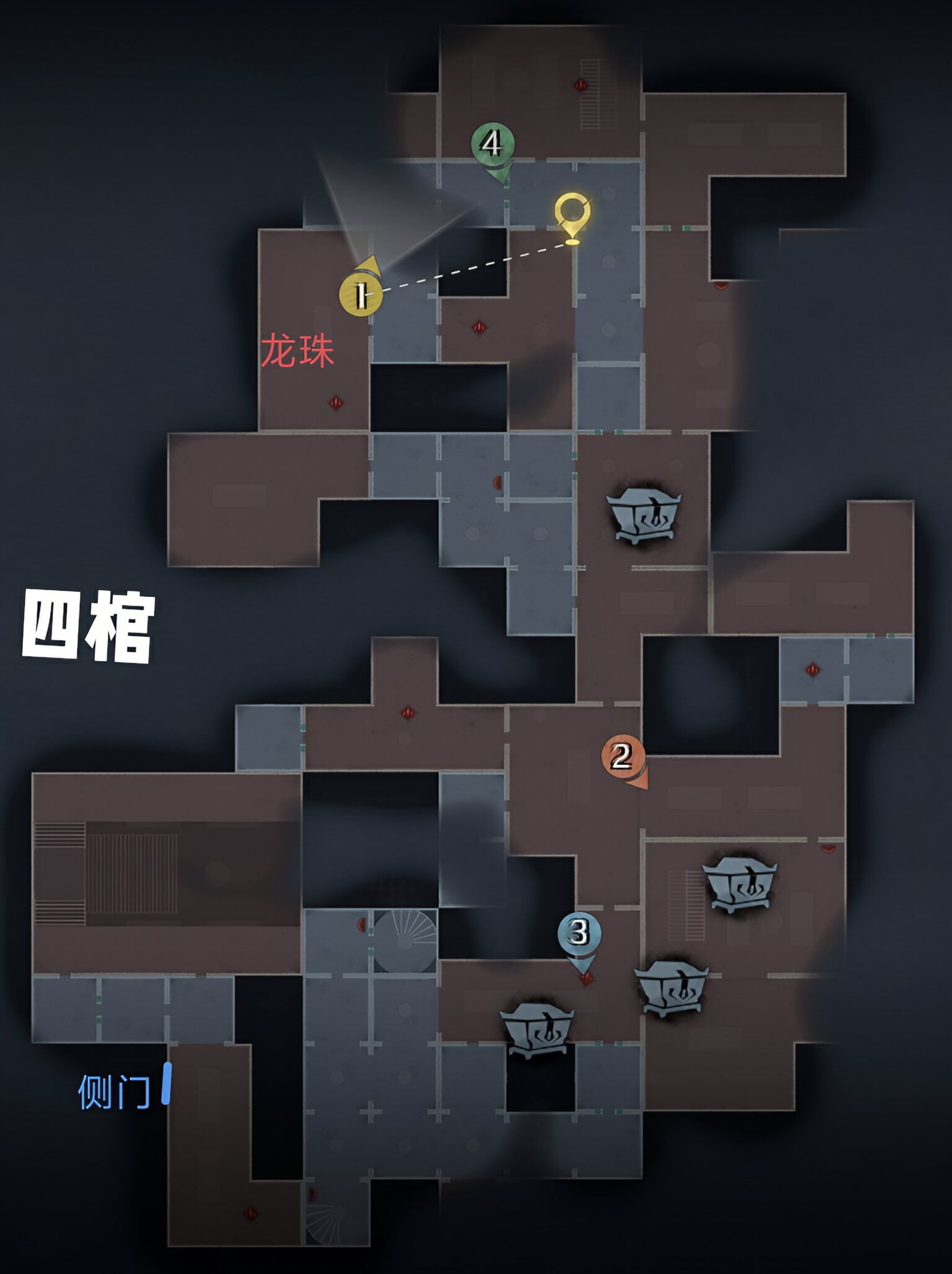 超自然行动组精绝古城困难┗型全地图小抄