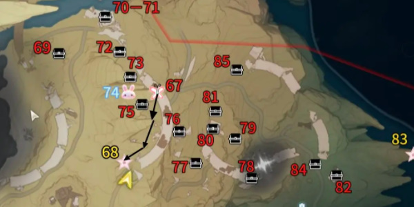 《鸣潮》荒石高地宝箱位置大全