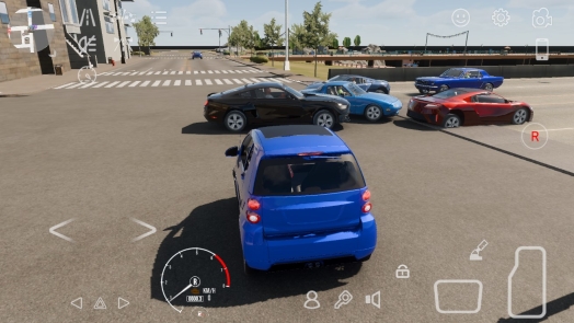 手动挡停车场2漂移操作演示