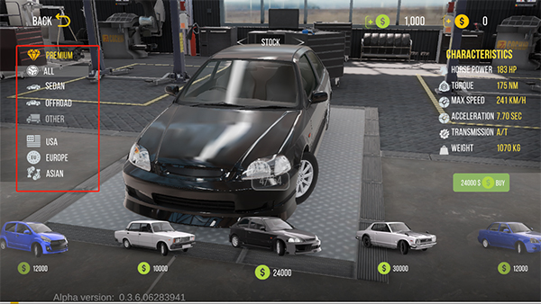 手动挡停车场2车辆筛选功能