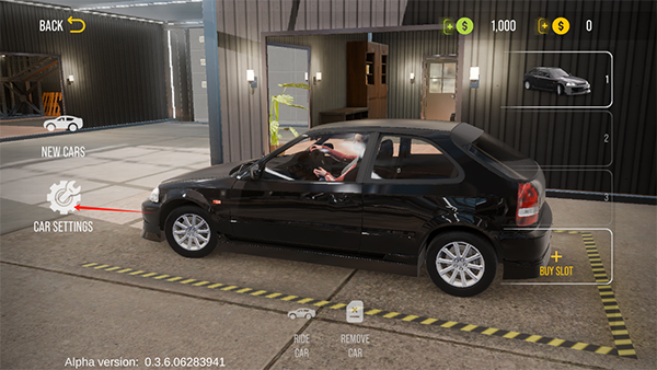 手动挡停车场2车库界面