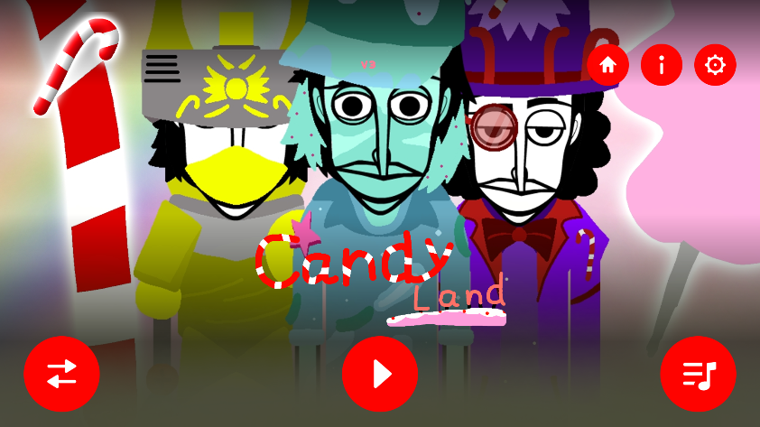 节奏盒子Candyland模组开始界面