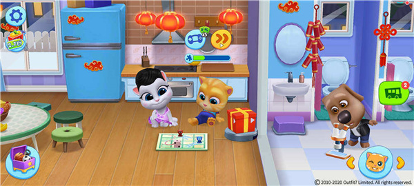 汤姆猫总动员小镇巴士站