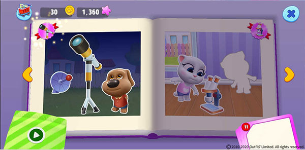 汤姆猫总动员拼图解锁系统