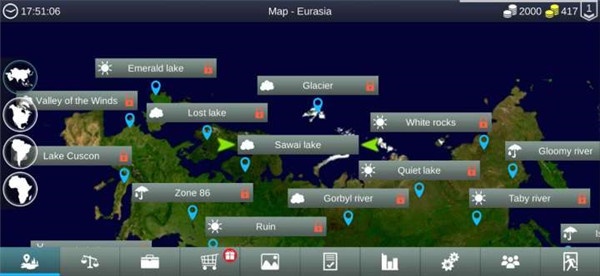 我的钓鱼世界鱼饵选择界面