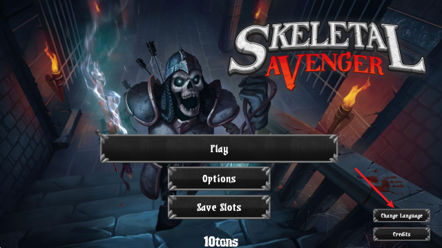 骷髅复仇者语言设置界面