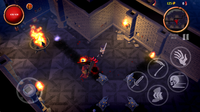 骷髅复仇者战斗场景