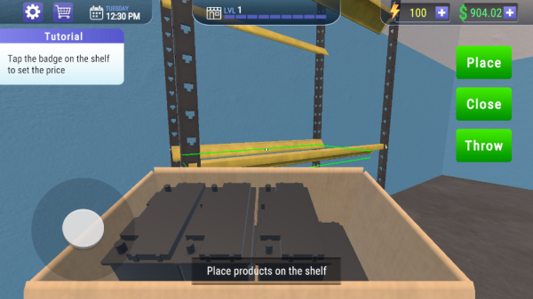 汽修店模拟器物品摆放