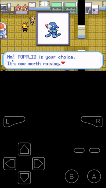 口袋妖怪究极之日初始宝可梦选择界面