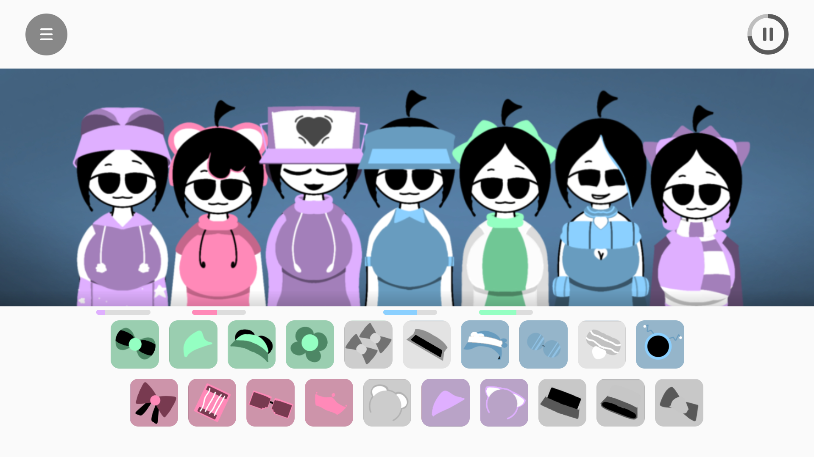 节奏盒子FempoloToon模组完整演奏界面