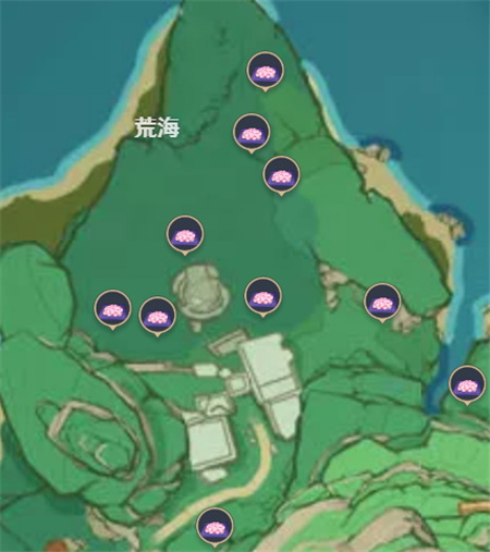 原神绯樱绣球采集位置一览