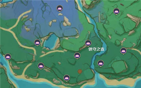 原神绯樱绣球采集位置一览