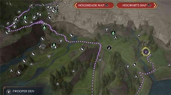 霍格沃兹之遗全野兽捕捉位置一览