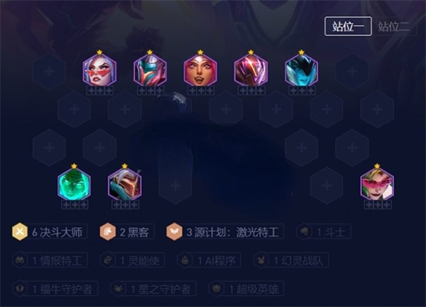 云顶之弈s8鸟盾流决斗劫阵容搭配攻略