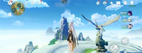 原神庆云顶三鸟怎么旋转