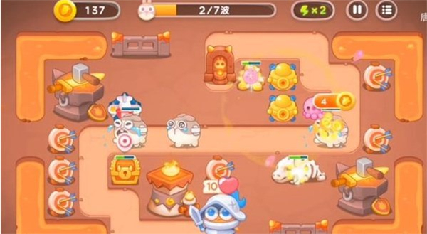 保卫萝卜4饿龙传说第14关攻略详解