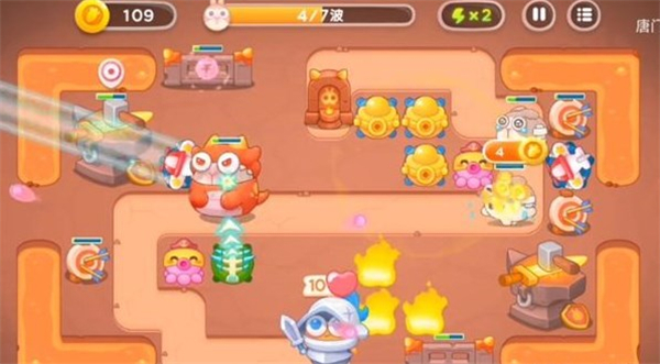 保卫萝卜4饿龙传说第14关攻略详解