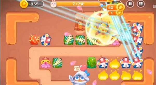 保卫萝卜4饿龙传说第14关攻略详解