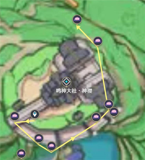 原神绯樱绣球采集路线一览2023