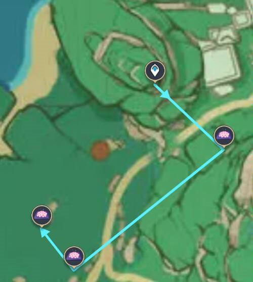 原神绯樱绣球采集路线一览2023