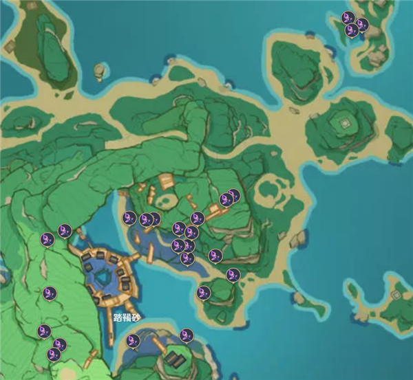 原神鸣草采集位置一览