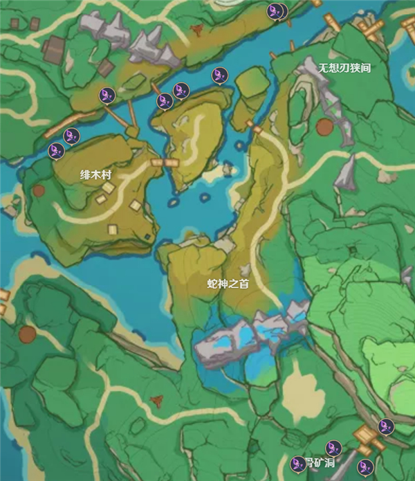 原神鸣草采集位置一览