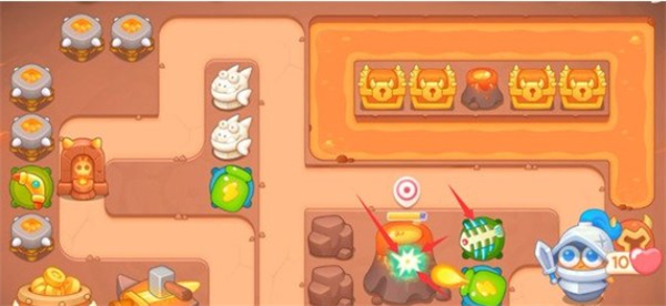 保卫萝卜4饿龙传说第26关攻略详解