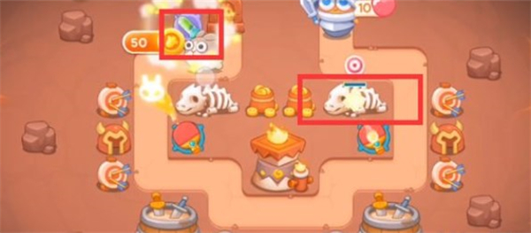 保卫萝卜4饿龙传说第18关攻略详解