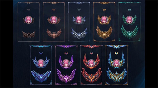 2022英雄联盟段位级别排列最新一览