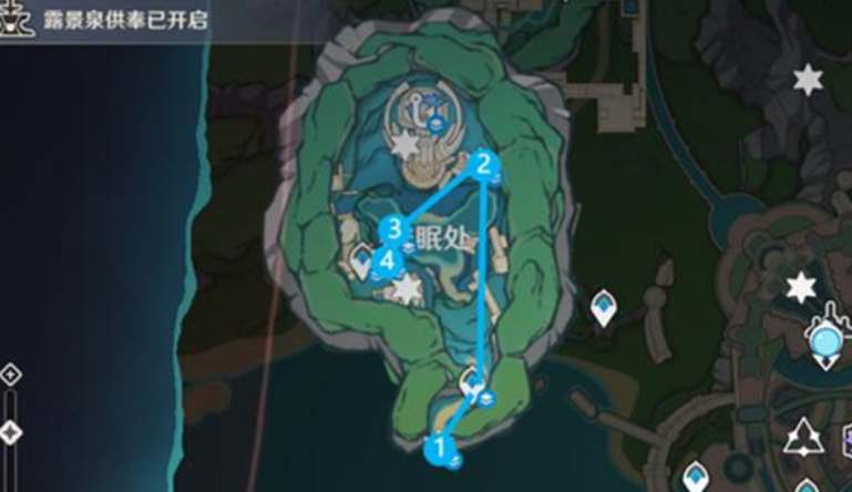 原神安眠处水神瞳分布位置一览