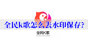 全民K歌下载视频如何去水印-全民K歌下载视频去水印的具体操作方法介绍